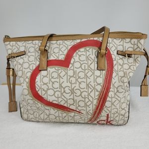 Calvin Klein Heart Shoulder Bag